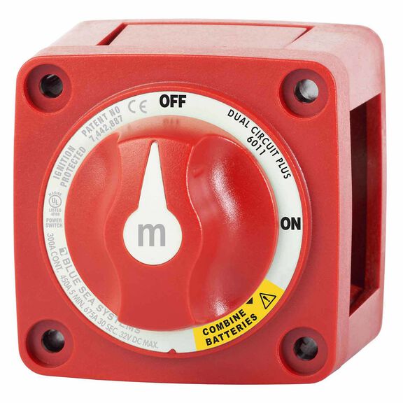 m-Series Dual Circuit Plus Battery Switch image number 0