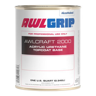 Awlcraft 2000 Acrylic Urethane High-Gloss Topcoat, Quart