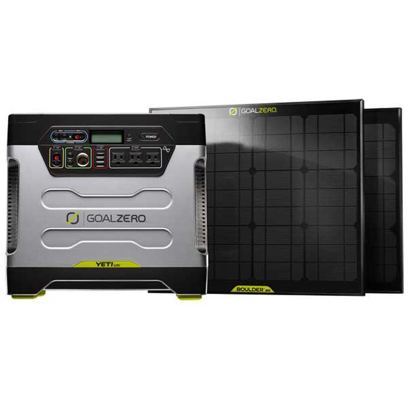 Goal Zero Solar Kit for Yeti 1250 - Boulder 30 Solar Panels & Case Only image number 0