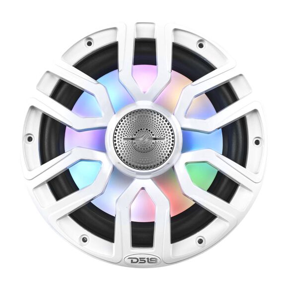 NXL&nbsp;8" 2-Way Coaxial Marine Speaker With Digital Led Lights and Bullet Tweeter, 175 Watts 4-Ohm image number 2
