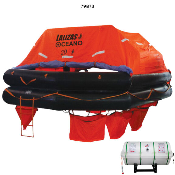 Liferaft SOLAS OCEANO, Throw Over-board image number 4