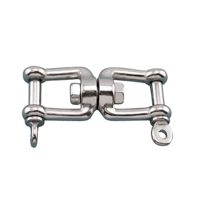 3/8" Stainless Steel Double Jaw Swivel