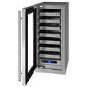 15" 5 Class Stainless Wine Captain with Lock, Left Hinged image number 0
