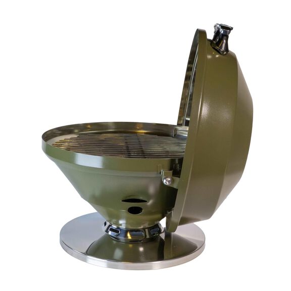 15" Beach Fire Gas Grill, Avocado image number 2