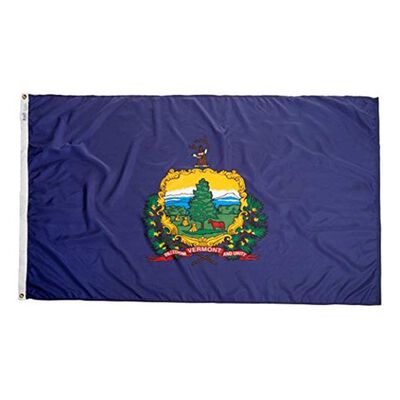 12" x 18" Vermont State Flag