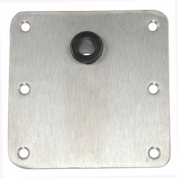 7" x 7" Threaded Square Base, Offset Bushing image number 0