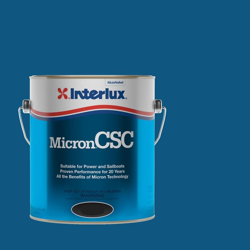 Interlux Micron CSC Antifouling Paint, Blue, Gallon | For Boats | by West Marine