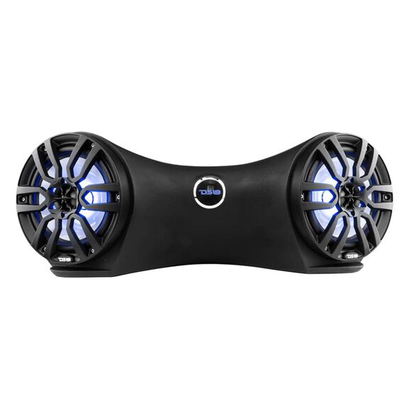 HYDRO 8" NXL-8BK Double Jet ski Rear Sound Bar with Integrated RGB LED Lights, 750 Watts, Black image number 2