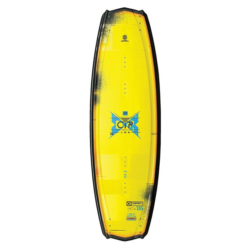 135cm CTP Wakeboard Combo with Yellow Nomad Binding, 6-8 image number 0