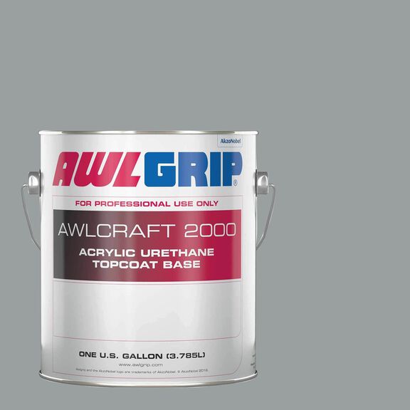 Awlcraft 2000 Acrylic Urethane High-Gloss Topcoat, Medium Gray, Gallon image number 0
