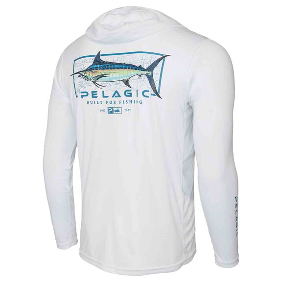 Tee-shirt Manches Longues PELAGIC PREM TEE GLONE MARLIN - Homme - Neuf