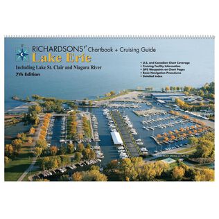 LE7WMDS Lake Erie Chartbook + Cruising Guide, 7th Edition