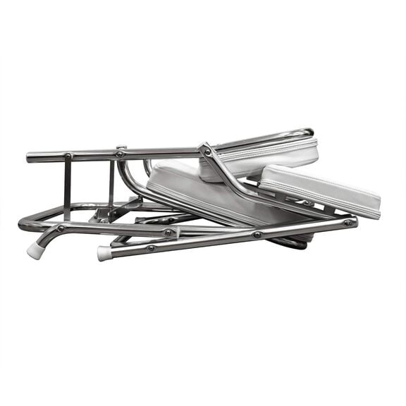 3316-784 Offshore Series Folding Deck Chair, Brite White image number 3