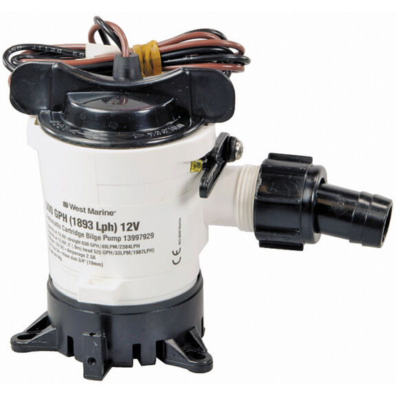 500 GPH Cartridge Bilge Pump image number 0