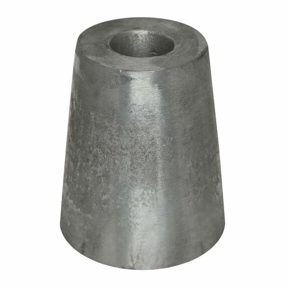 Beneteau&trade; Aluminum Prop Nut Anode, 0.41" ID, 2.4" OD, 2.99"H image number 0