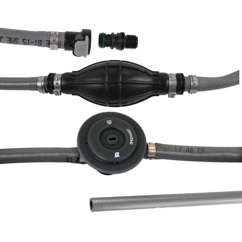 WEST MARINE O/B Platinum Universal Fuel Line Assembly, 6' x 3/8" West