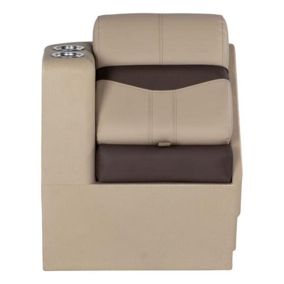 Rockport 17" Left Add-On Pontoon Chaise, Sand image number 0