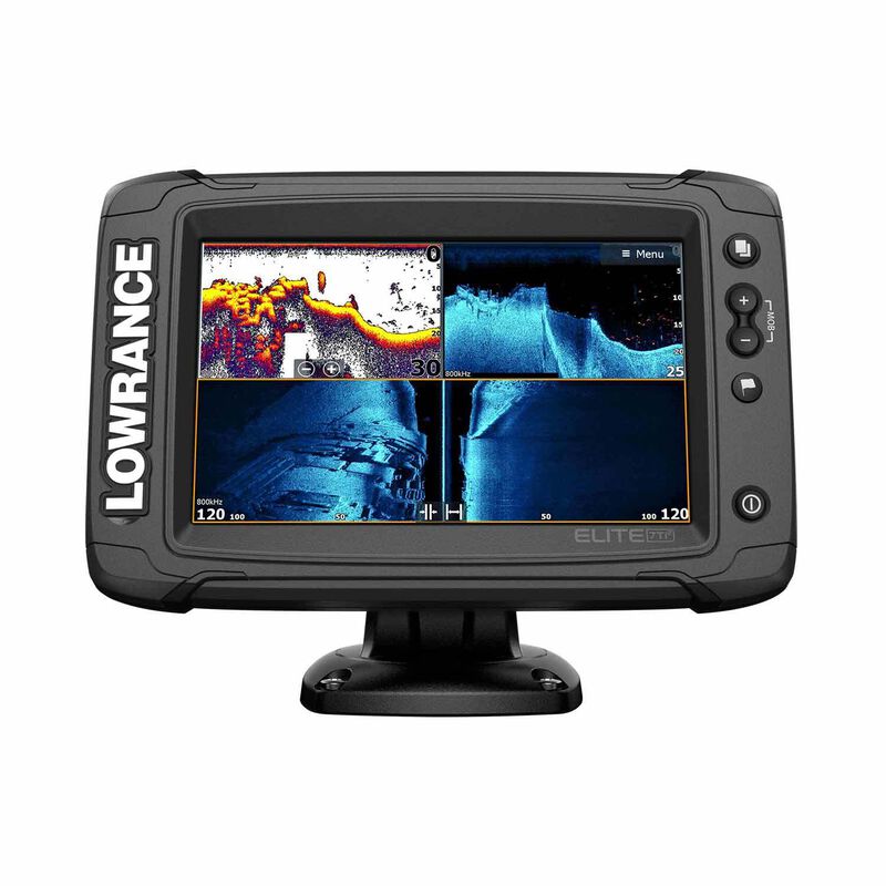 LOWRANCE Elite-7 Ti² with Active Imaging 3-in-1 Transducer and US/Can  Navionics+ Card