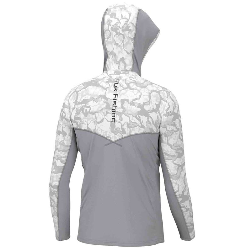Men's Icon X Inside Reef Fade Hooded Shirt