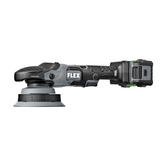 24V Gear-Driven Orbital Polisher, 2-5.0Ah Battery+160W Charger image number 2