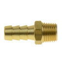 Fuel Line Hose Barb Fitting, 3/8" - 1/4" NPT image number 0