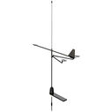 3' Galaxy Stainless Steel Mast Antenna and Wind Vane image number 0
