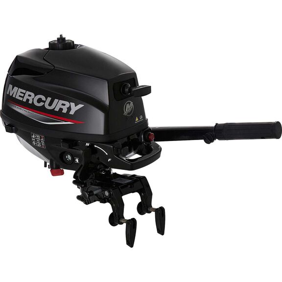 Mercury 2.5hp Tiller FourStroke Outboard Motor - 15" Shaft, Manual Tilt/Trim, Manual Start image number 5