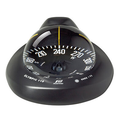 Olympic 115 Compass—Black Case with Black Flat Card