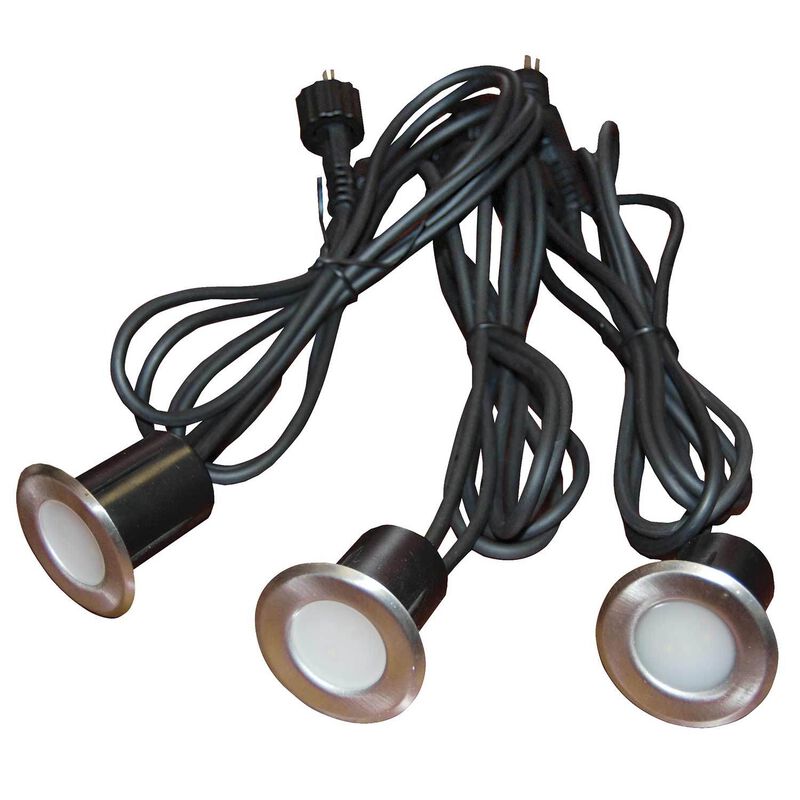 TAYLOR MADE Solar LED Recessed Wired Light Extension Pack West Marine