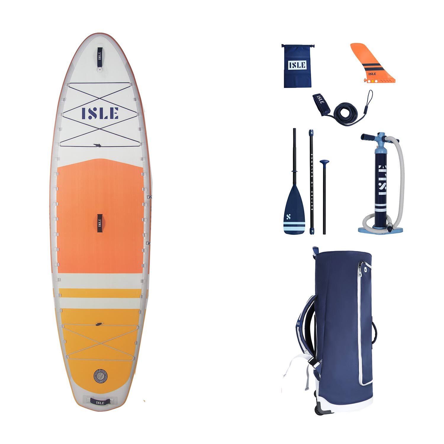 10' 6" Pioneer 3 Inflatable Paddleboard Package