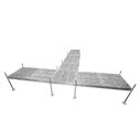 T-Shaped Aluminum with Terrazzo Decking Complete Dock Packages image number 1