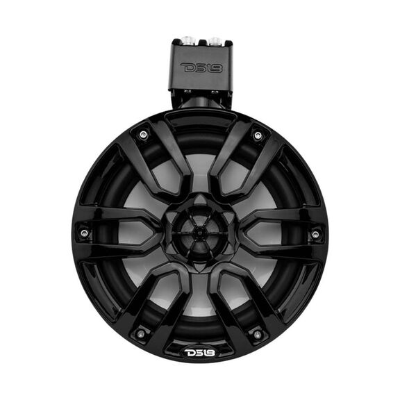 HYDRO 8" Marine Tower Speakers with Integrated RGB LED Lights, 375 Watts, Red image number 6