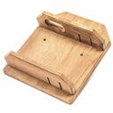 Teak Knife and Plier Holder image number 2