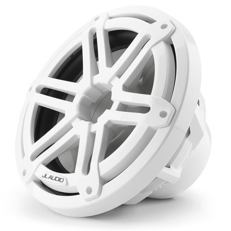 M3-10IB-S-Gw-4 10" Marine Subwoofer Driver, White Sport Grilles image number null