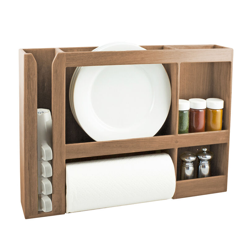 Dish, Cup, Spice and Paper Towel Rack image number 0