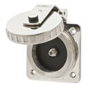 Hubbell Marine Hull Inlet, TV, Stainless Steel image number 0