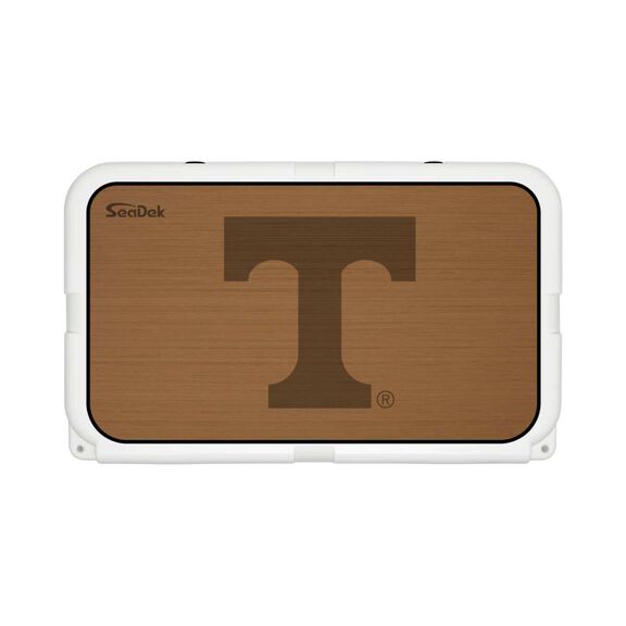 SeaDek Cooler Pad - Collegiate Collection - Fits YETI Tundra 45 - Mocha / Black, University of Tennessee Knoxville image number 0
