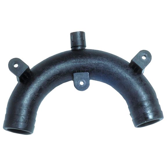 Marelon&reg; Vented Loop, 1 1/2" Hose Barb, 5"H x 7"W image number 0