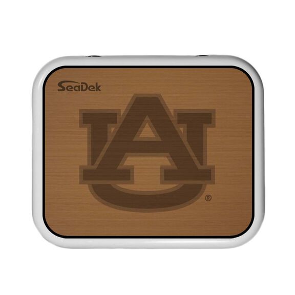 SeaDek Cooler Pad - Collegiate Collection - Fits YETI Roadie 24 - Mocha / Black, Auburn University image number 0