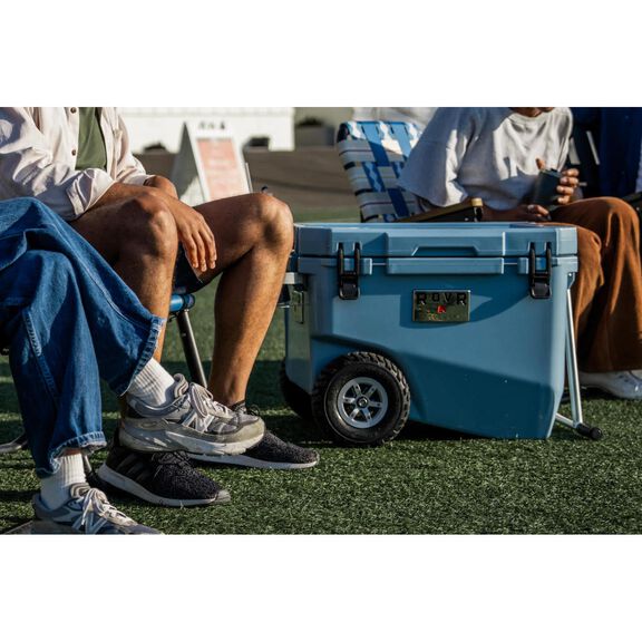 RollR 60 Quart Wheeled Hard Cooler with Tow Handle, South Pacific image number 8