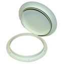6" White Sure-Seal Pry-Out Deck Plate image number 0
