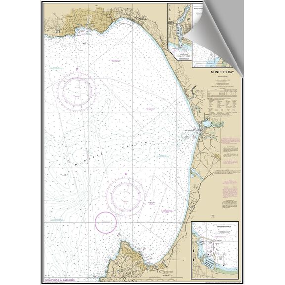 Moriches Bay Decorative Nautical Chart image number 0