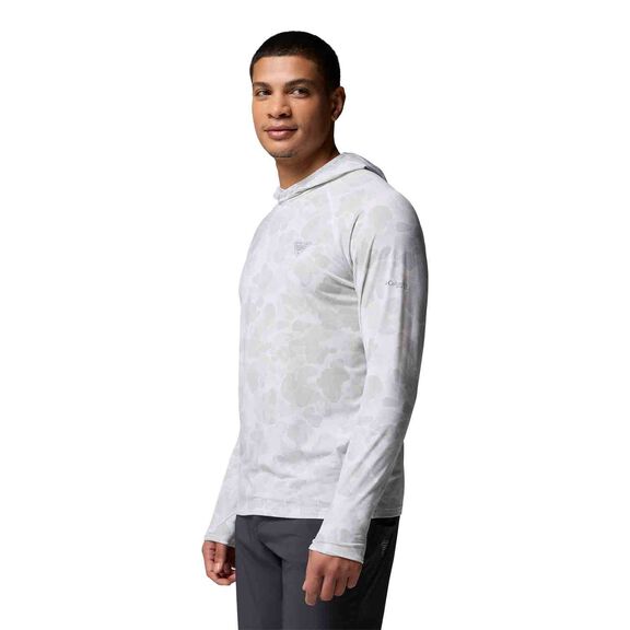 Men's PFG Uncharted II Printed Hooded Shirt image number 1