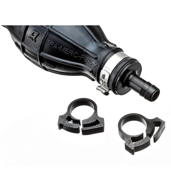 8M0061875 Primer Bulb with 2 Hose Clamps for 5/16'' (8 mm) Fuel Lines image number 1