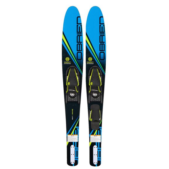 Vortex 65.5" Blue Water Ski with X7 & RT Bindings image number 0
