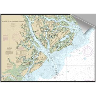 Hilton Head Island Decorative Nautical Chart