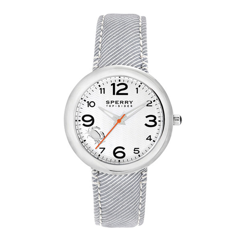 Women's Sandbar Watch, Silver/White image number 0