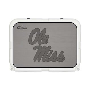 SeaDek Cooler Pad - Collegiate Collection - Fits YETI Tundra 35 - Storm Gray / Black, University of Mississippi