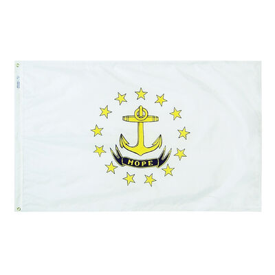 12" x 18" Rhode Island State Flag