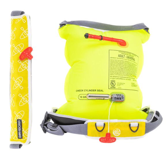 Kayaking Slim 16g Type V Inflatable Life Jacket image number 0